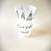 Gobelet mariage personnalisé Eva et Baptiste