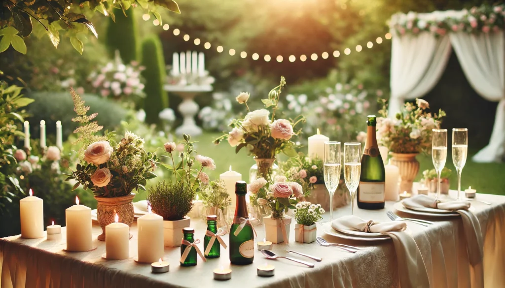 cadeaux invités vin d'honneur mariage